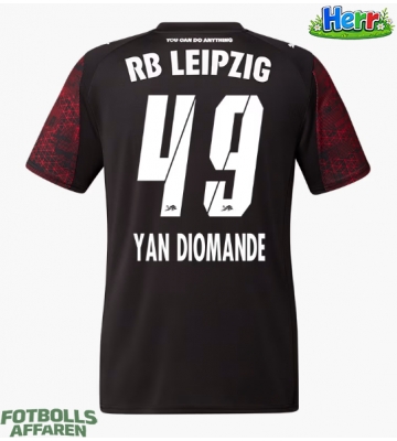 RB Leipzig Yan Diomande #49 Tredje Tröja 2025-26 Kortärmad